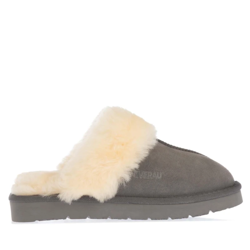 Image of EverAu Raven Slippers Grey female UK 3