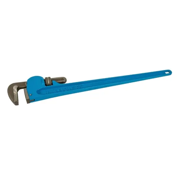 Image of Silverline Expert Stillson Pipe Wrench - Length 900mm - Jaw 95mm
