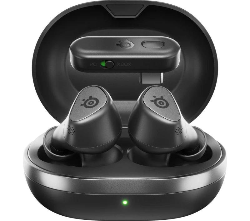 Image of SteelSeries Arctis GameBuds Wireless Noise Cancelling Gaming Earbuds for Xbox - Black 5707119058261