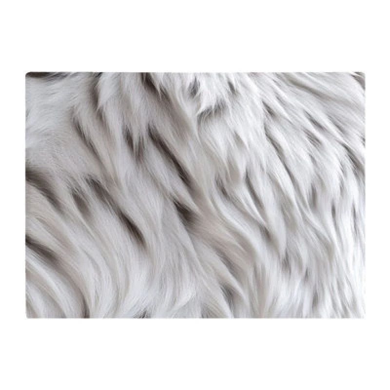 Image of Warren Reed Designer White Tiger Fur Design Chopping Board
