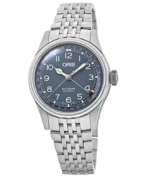 Image of Oris Big Crown Pointer Date Blue Dial Stainless Steel Mens Watch 01 754 7741 4065-07 8 20 22 01 754 7741 4065-07 8 20 22