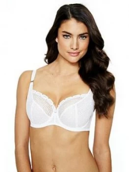 Image of Freya Rio Underwire Balcony Bra, White, Size 32, Women