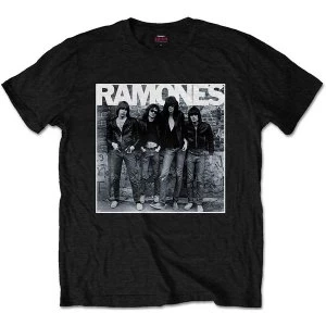 Image of Ramones - 1st Album Unisex Small T-Shirt - Black