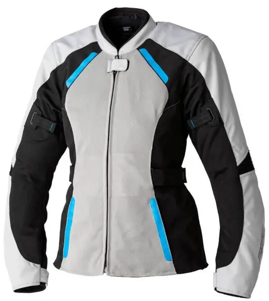 Image of RST Ava Mesh CE Textile Jacket Lady Gray Blue Black Size 8