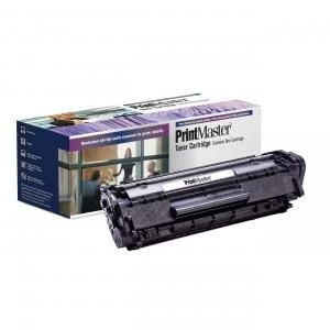 Image of PrintMaster HP Q2612A Black Ink Cartridge
