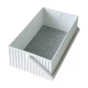 Image of Hachiman Omnioffre Stacking Storage Box Small - White