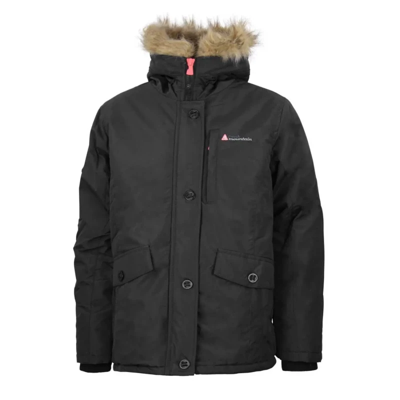 Image of Peak Mountain Girl's ski parka Peak Mountain Falava Noir Female 5 ans FALAVA/YL-NOIR