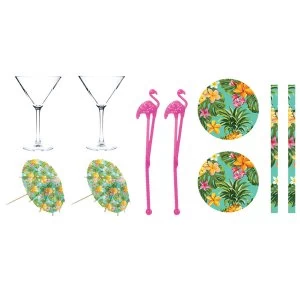 Image of The Vintage Company Martini Cocktail Glasses - Set of 2