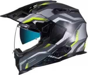 Image of Nexx X.Wed 2 Columbus Helmet, grey-yellow Size M grey-yellow, Size M