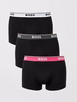 Image of BOSS Bodywear 3 Pack Power Trunks - Multi, Size L, Men