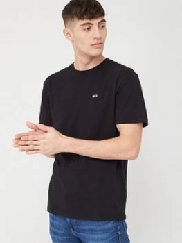 Image of Tommy Jeans Tommy Jeans Tommy Classics Short Sleeve T-Shirt - Black