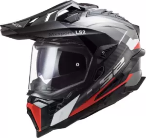 Image of LS2 MX701 Explorer C Frontier Carbon Motocross Helmet, grey-silver, Size S, grey-silver, Size S