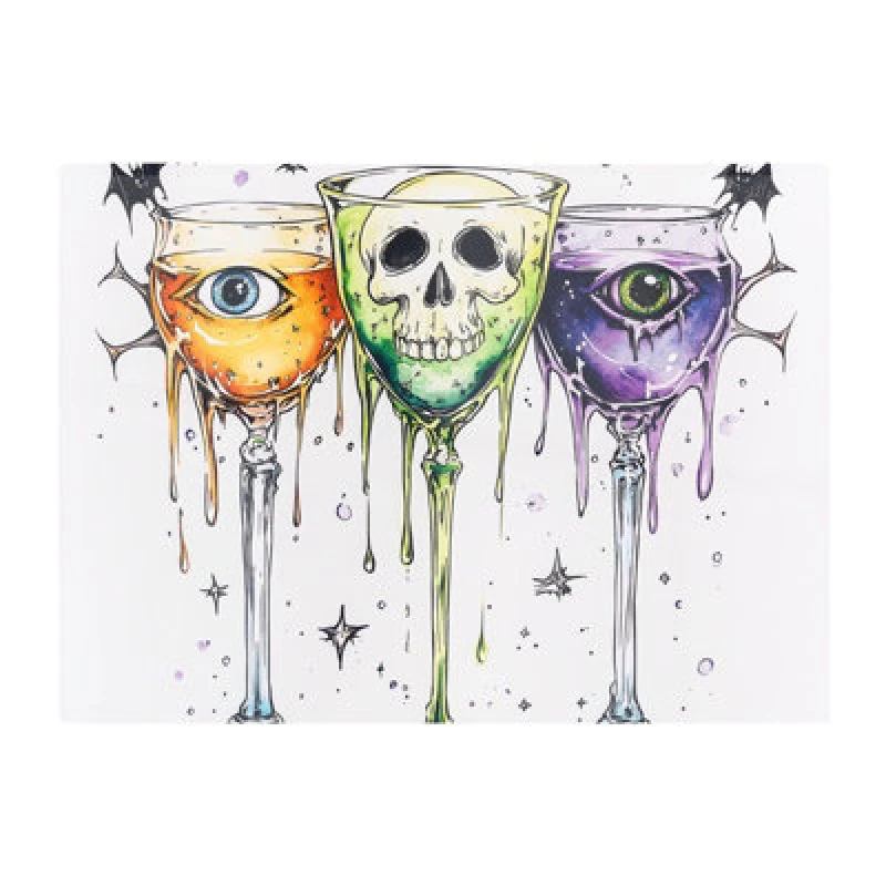 Image of Warren Reed Designer Halloween Toast To The Dead Chopping Board