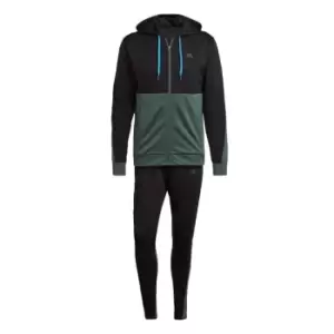 Image of adidas Ribbed AEROREADY Tracksuit Mens - Black