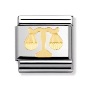 Image of Nomination Classic Gold Libra Symbol Charm