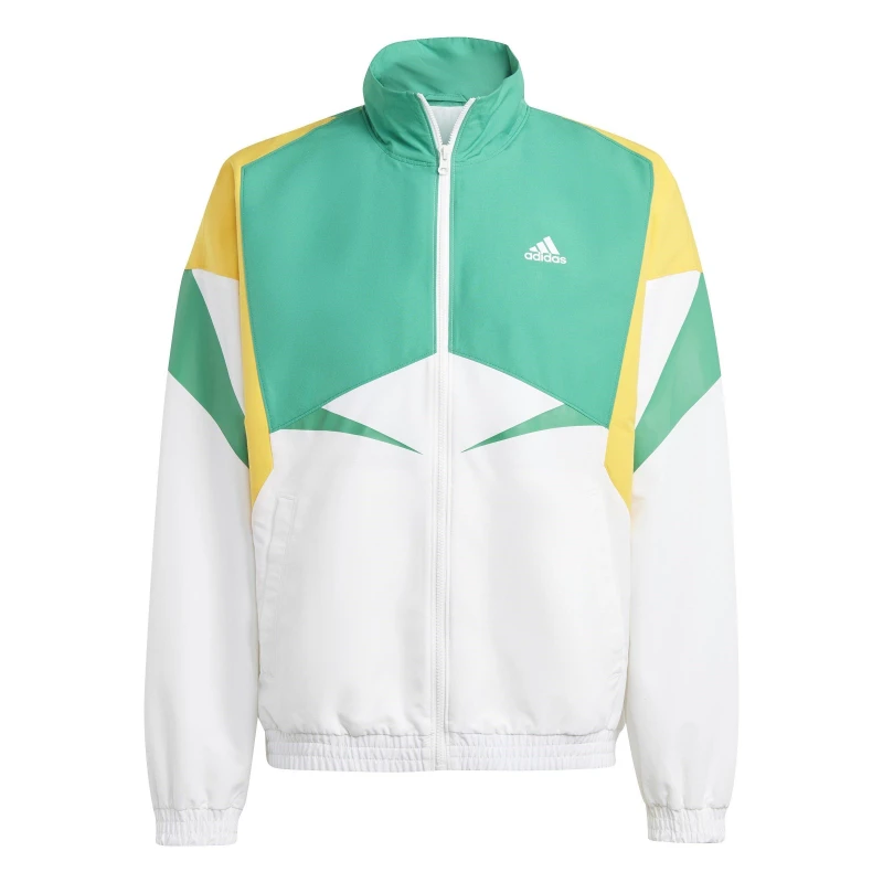 Image of adidas Mens Performance Tracksuit Top White male S