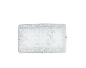 Image of PAMELA LED Flush Wall Light White 1420lm 4000K 30x18cm