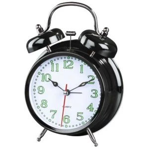 Image of Hama Nostalgia Alarm Clock 12.5 x 6.5 x 17cm Black, One size