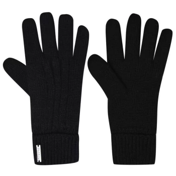 Image of Firetrap Cable Gloves Mens - Black