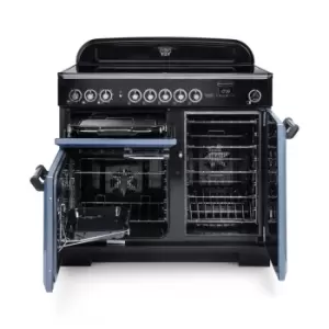 Image of Rangemaster CDL100EISB/C CLASSIC DELUXE 100cm Induction Cooker, Stone Blue