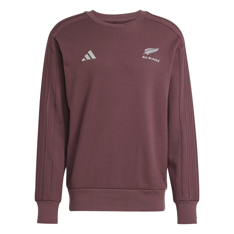 Image of adidas All Blacks Crew Sweatshirt 2025 Adults Aurora Ruby male S