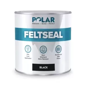 Image of Polar Black Felt Seal 1L