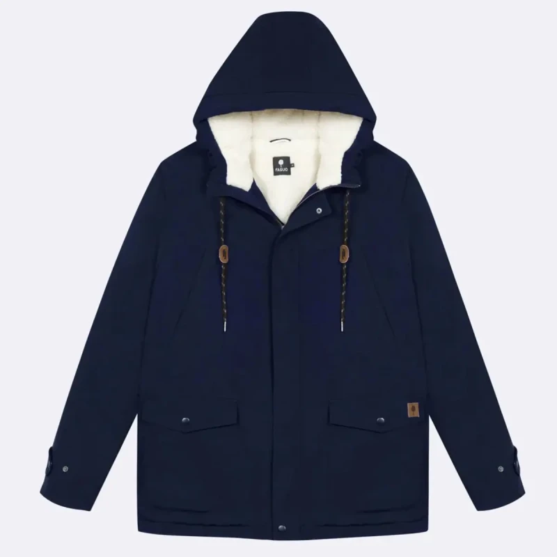 Image of Faguo Parka Faguo vernon Bleu Male L