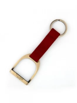 Image of Village England Kintbury Keyring Red