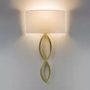 Image of Caserta Wall Light Matt Gold (Shade Not Included), E27
