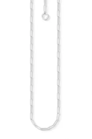 Image of Thomas Sabo Sterling Silver Charm Club Charm Necklace X0254-001-21-L90
