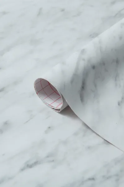 Image of D C Fix Sticky Back Plastic Marble Carrara Grey - Size: 67.5cm x 15m