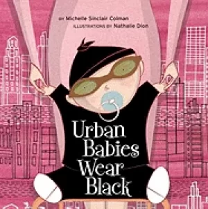 Image of urban babies wear black