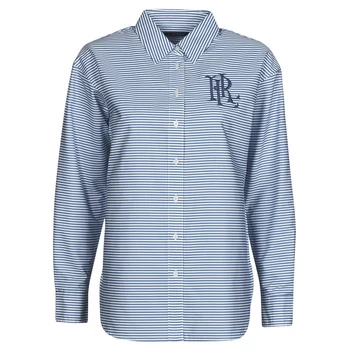 Image of Lauren Ralph Lauren KOTTA womens Shirt in Blue - Sizes S,M,L,XL,XS