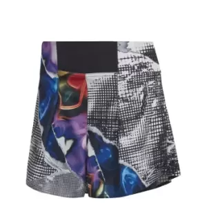Image of adidas US Print Shorts Womens - White