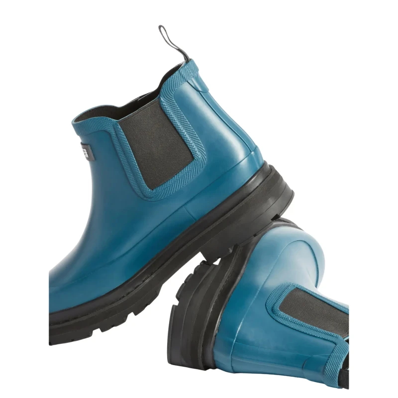 Image of Aigle Soft Rain 2 Rubber Womens Ankle Boots - Storm Blue - Size:UK 6.5
