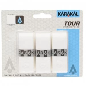 Image of Karakal Tour Over Grips - White