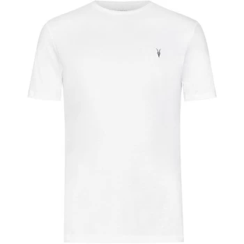 Image of AllSaints Brace Tonic Crew T-Shirt - Optic White