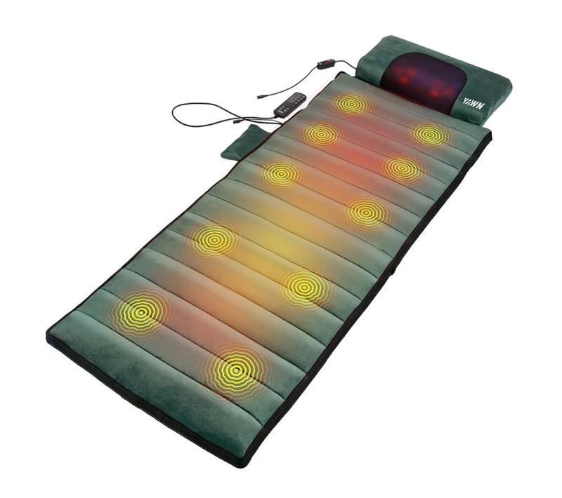 Image of YAWN Air eZwell Remedy V2 Shiatsu Body Massager Mattress - Green 5061059292650