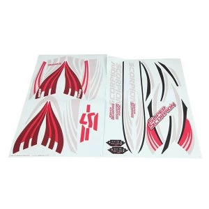 Image of Fms 90Mm Super Scorpion Stickers Red