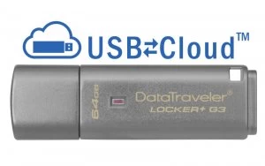 Image of Kingston DataTraveler Locker G3 64GB USB Flash Drive