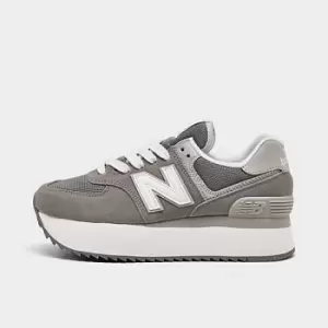 Image of Womens New Balance 574+ Platform Casual Shoes