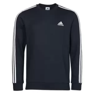Image of adidas M 3S FT SWT mens Sweatshirt in Blue - Sizes XXL,S,M,L,XL