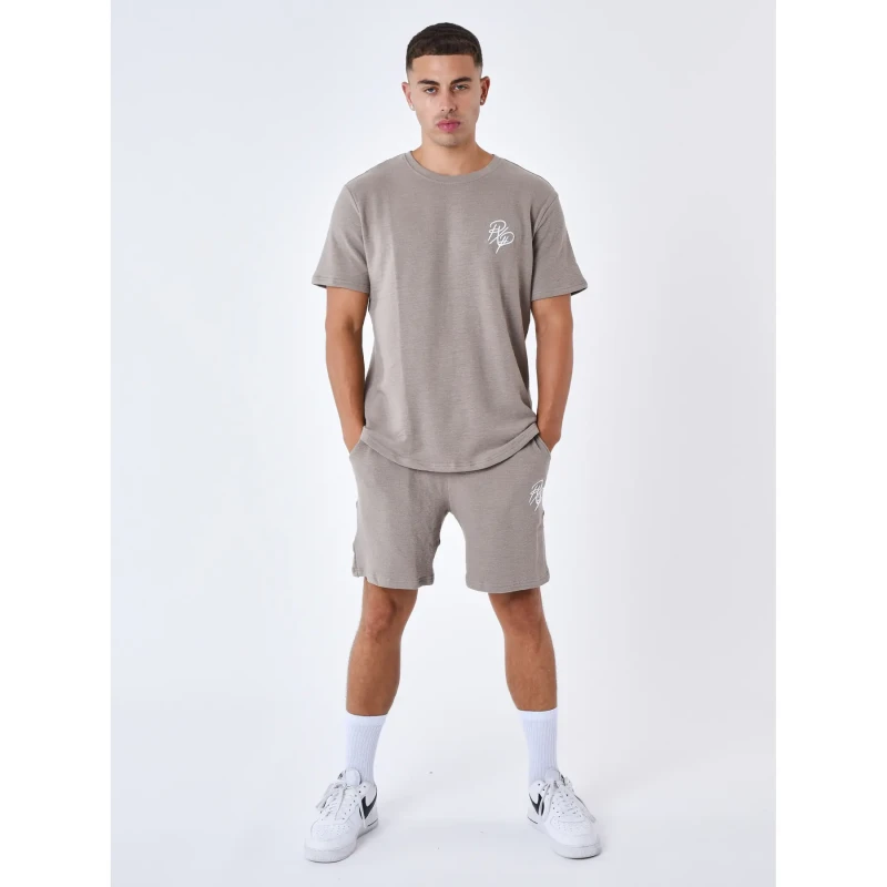 Image of Project X Paris Textured shorts Project X Paris Beige Male M