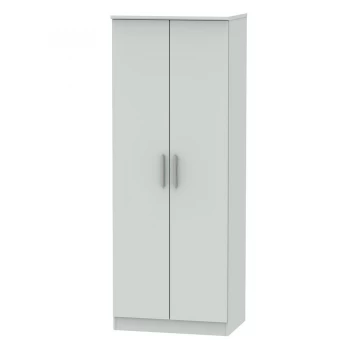 Image of Robert Dyas Fourisse Tall 2-Door Wardrobe