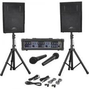 Image of Passive PA speaker set Peavey Audio Performer Pack incl. microphone incl. tri