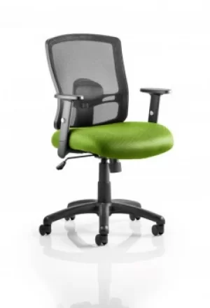 Image of Portland Task Operator Bespoke Colour Seat Lime