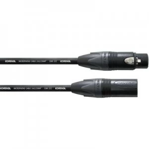 Image of Cordial CPM 5 FM XLR Cable [1x XLR socket - 1x XLR plug] 5m Black