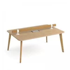 Image of Saxon worktable 1800mm x 1200mm with low level tool rail and Eclipse