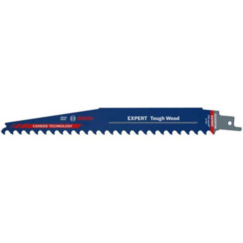 Image of Bosch Expert S1142KHM Thick Tough Wood Reciprocating Sabre Saw Blades 2608900405 Length: 225mm