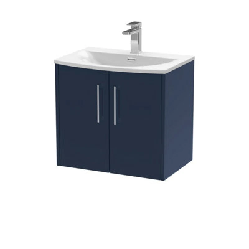 Image of Hudson Reed 600 Wh 2-Door Vanity & Basin 4
